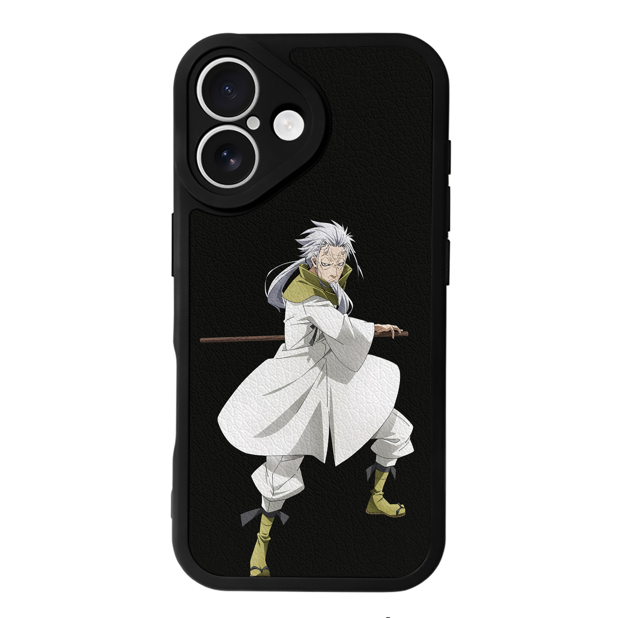 （画像用） 転スラ Regarding Reincarnated to Slime 【iPhone 16シリーズ対応】シリコンスマホケース（レザー調） 材質：シリコン